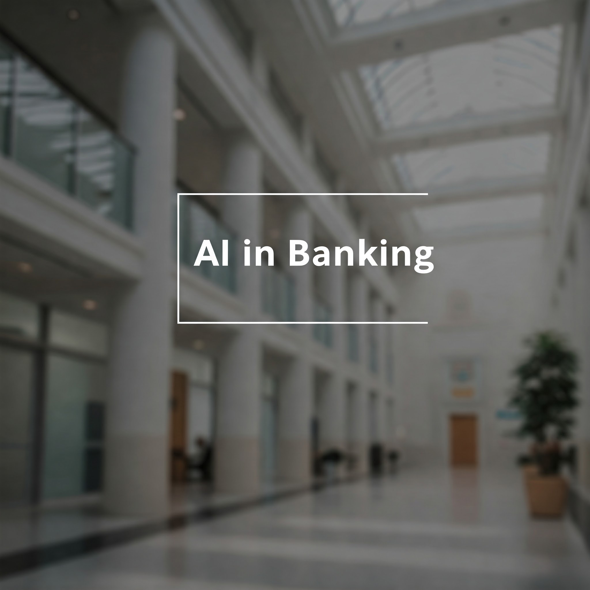 AI in Banking Concept Image
